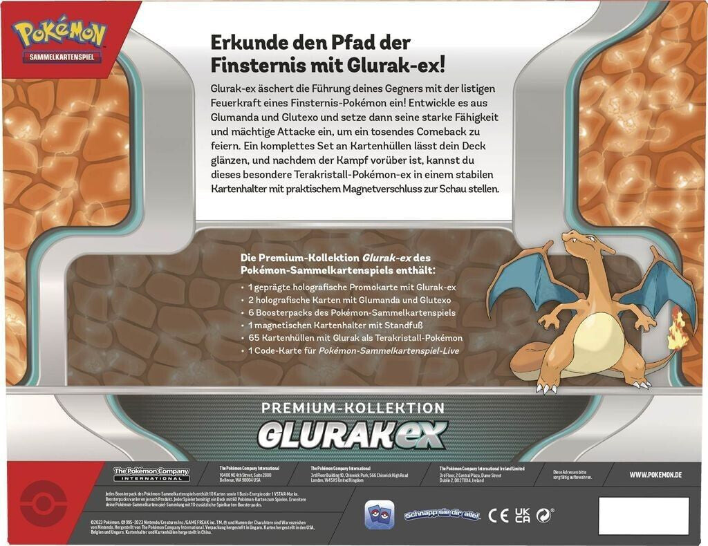 Pokémon Premium-Kollektion Glurak-ex (Deutsch)