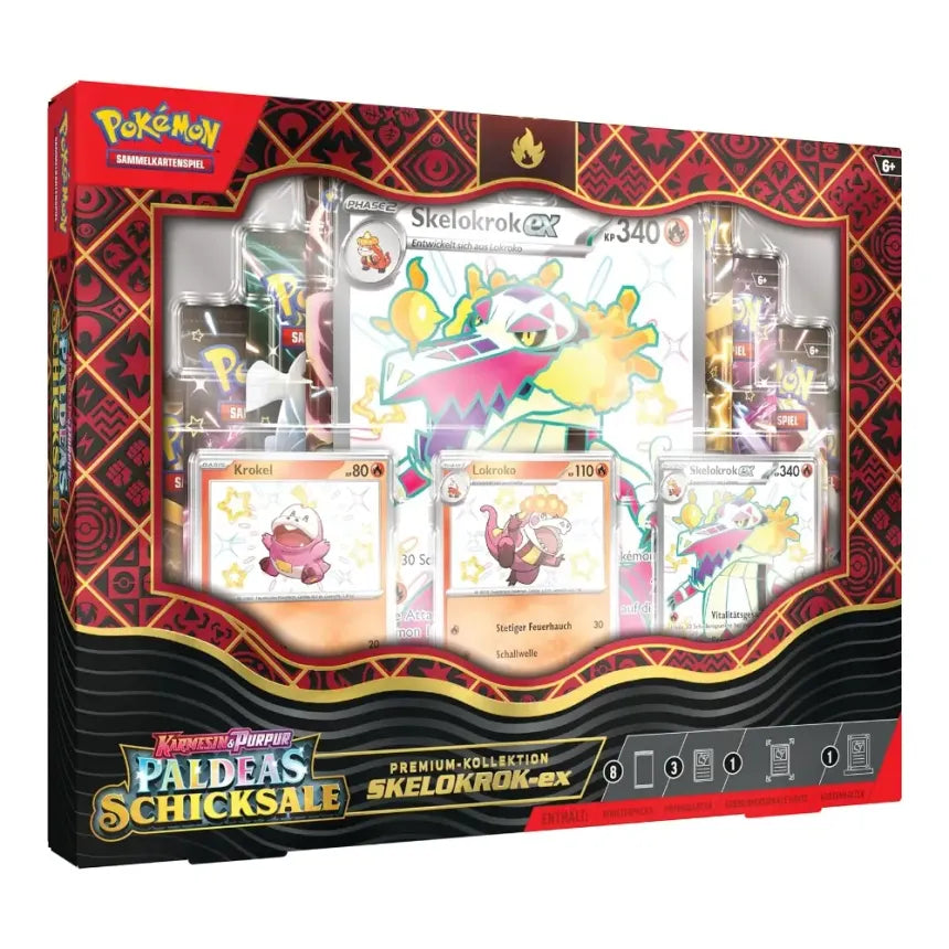 Paldeas Schicksale: Skelokrok ex Premium Kollektion (Englisch)