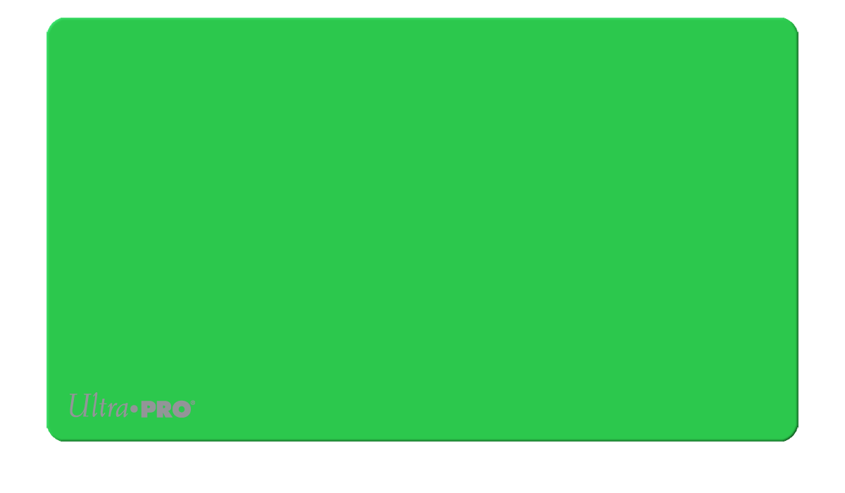Ultra Pro: Solid Lime Green - Playmat