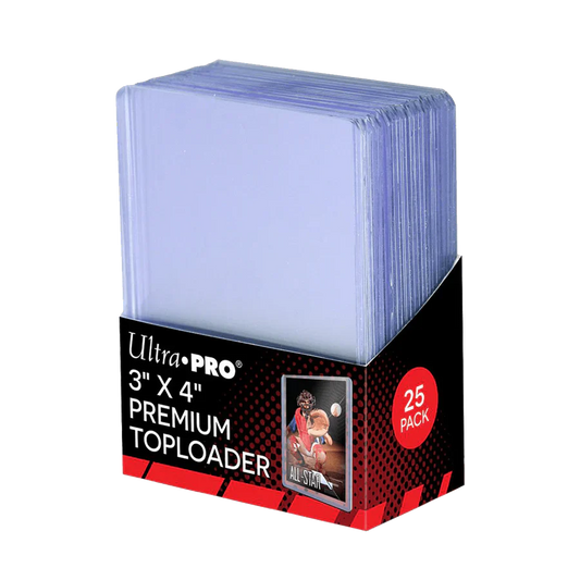 25 Stk. Ultra Pro Regular Toploaders