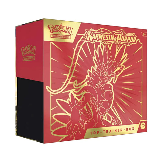 Karmesin und Purpur Koraidon Top-Trainer-Box (Englisch)