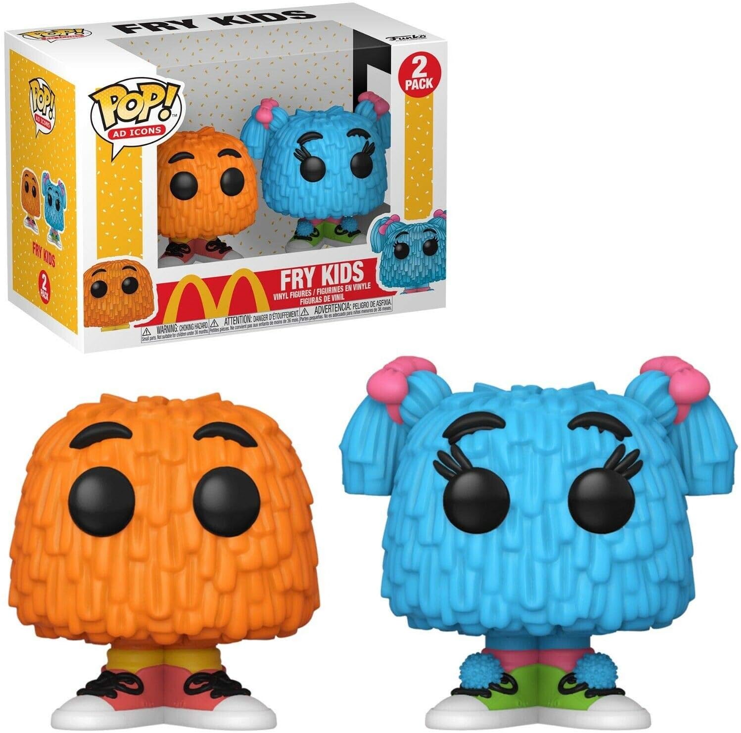 POP - McDonald´s Fry Kids (Orange/Cyan Pigtails)