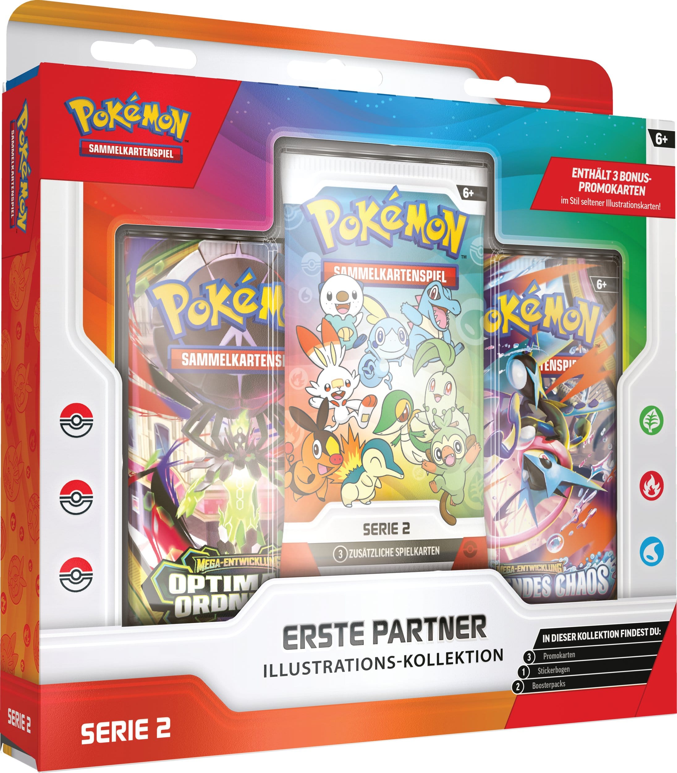 Pokemon TCG Erste Partner Illustrations-Kollektion Serie 2 *Deutsche Version*