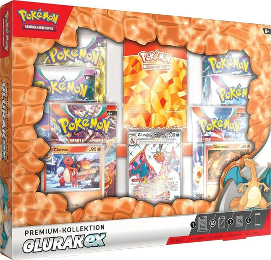 Pokémon Premium-Kollektion Glurak-ex (Deutsch)