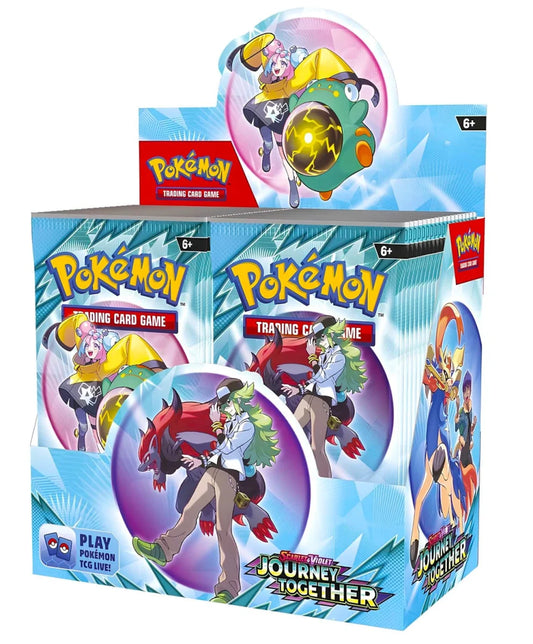 Pokemon Scarlet & Violet SV 09 - Journey Together - Display 36 Booster - Englisch